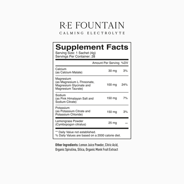 R•E Fountain | Calming Electrolyte