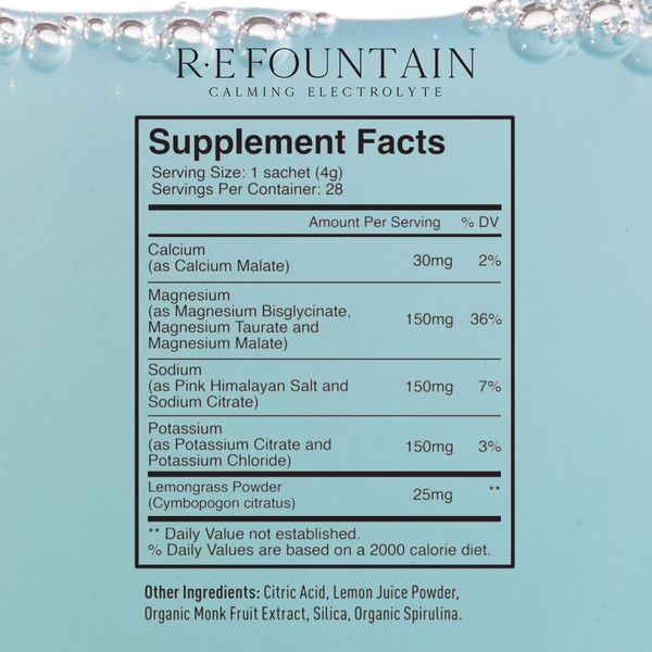 R•E Fountain | Calming Electrolyte