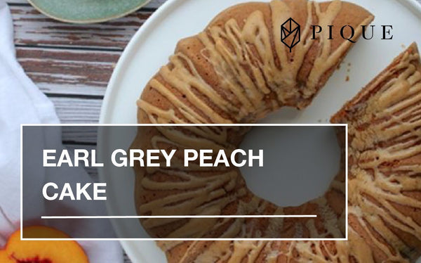 Earl Grey Peach Cake