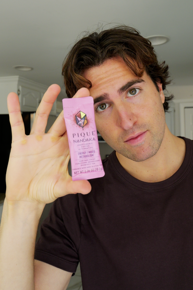 “This is the Rolls-Royce of coffee alternatives — designed for longevity, not just a quick boost. Calm, steady energy without feeling overstimulated. No jitters or crash. Ceremonial cacao, fermented Pu'er, and mushrooms that compound over time.”
