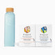 Pique Life Deep Hydration Protocol + Glass Fountain Bottle