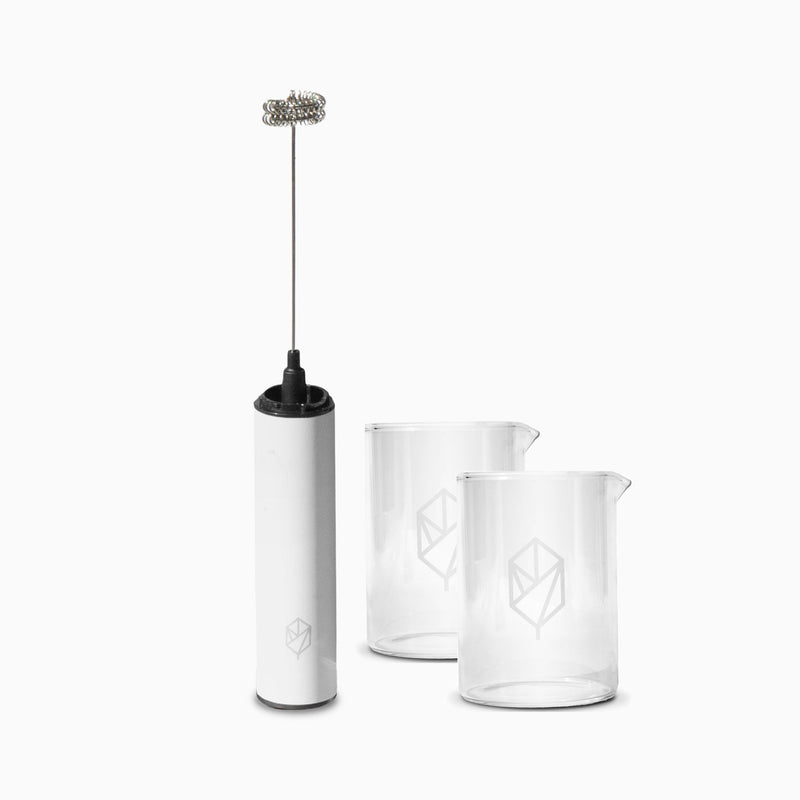 Free Starter Kit: Frother + 2 Beakers