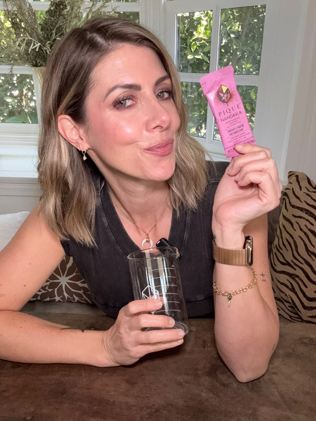 “If I drink coffee after 1 p.m., my day is over—anxiety through the roof, sleep not happening. Now every afternoon I'm having Nandaka. Sustained energy and clarity without the crash. And the taste—like a rich, complex, unsweetened hot chocolate. So good.”