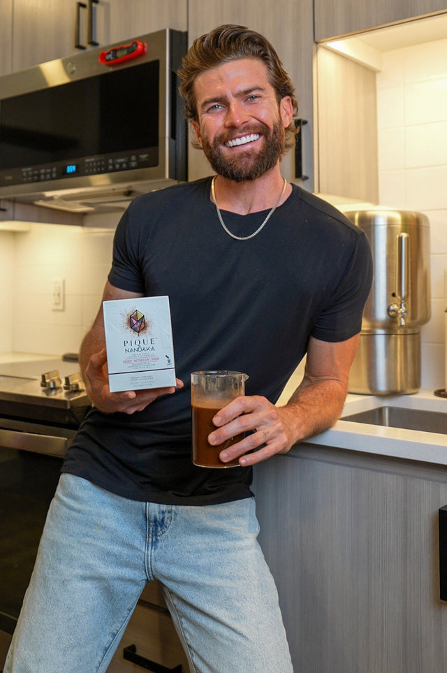 “First time I actually had a clear head without feeling shaky at the end of it. For once I didn't have a mental breakdown at 3 p.m. If you're a high-performing individual who wants calm, clean energy that lasts, Nandaka is exactly what you're looking for.”