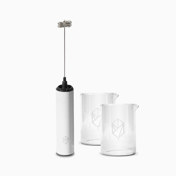 Free Starter Kit: Frother + 2 Beakers