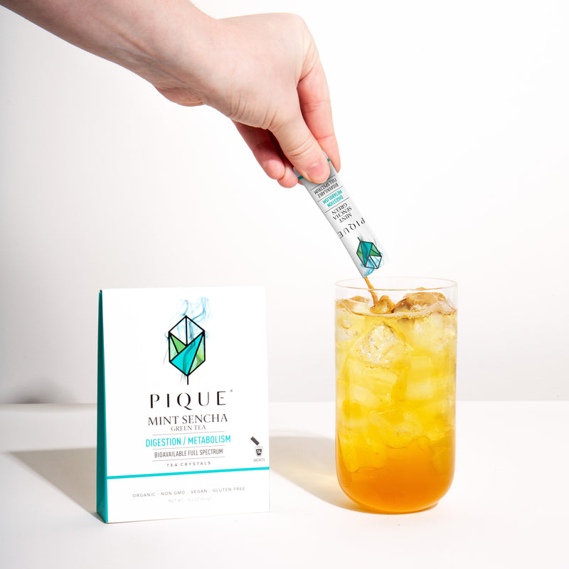 Pique Organic Mint Green Tea Crystals