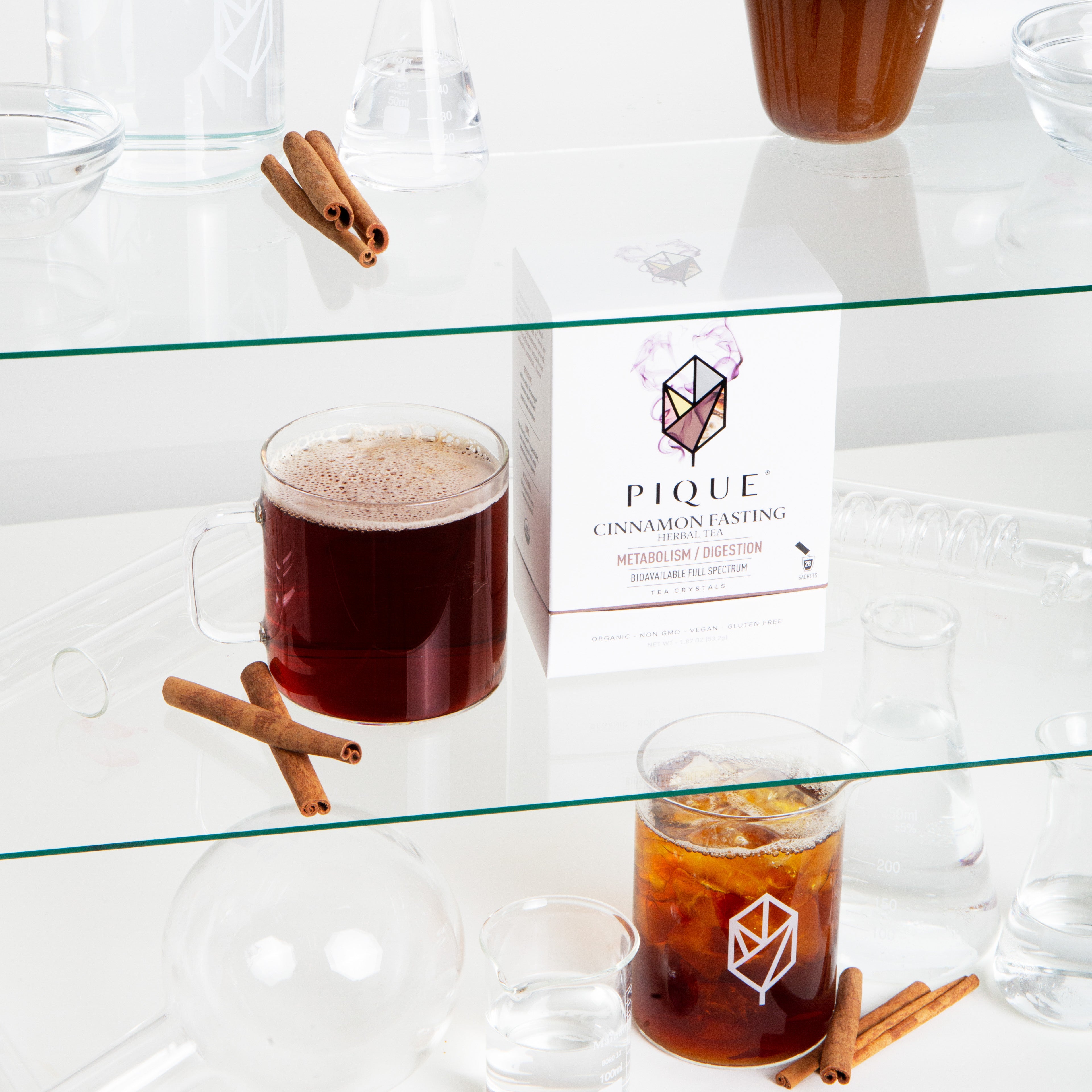 Cinnamon Fasting Herbal Tea | Formulated With Dr. Jason Fung | Pique